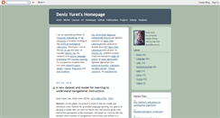 Desktop Screenshot of denizyuret.com