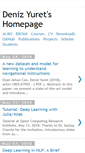 Mobile Screenshot of denizyuret.com
